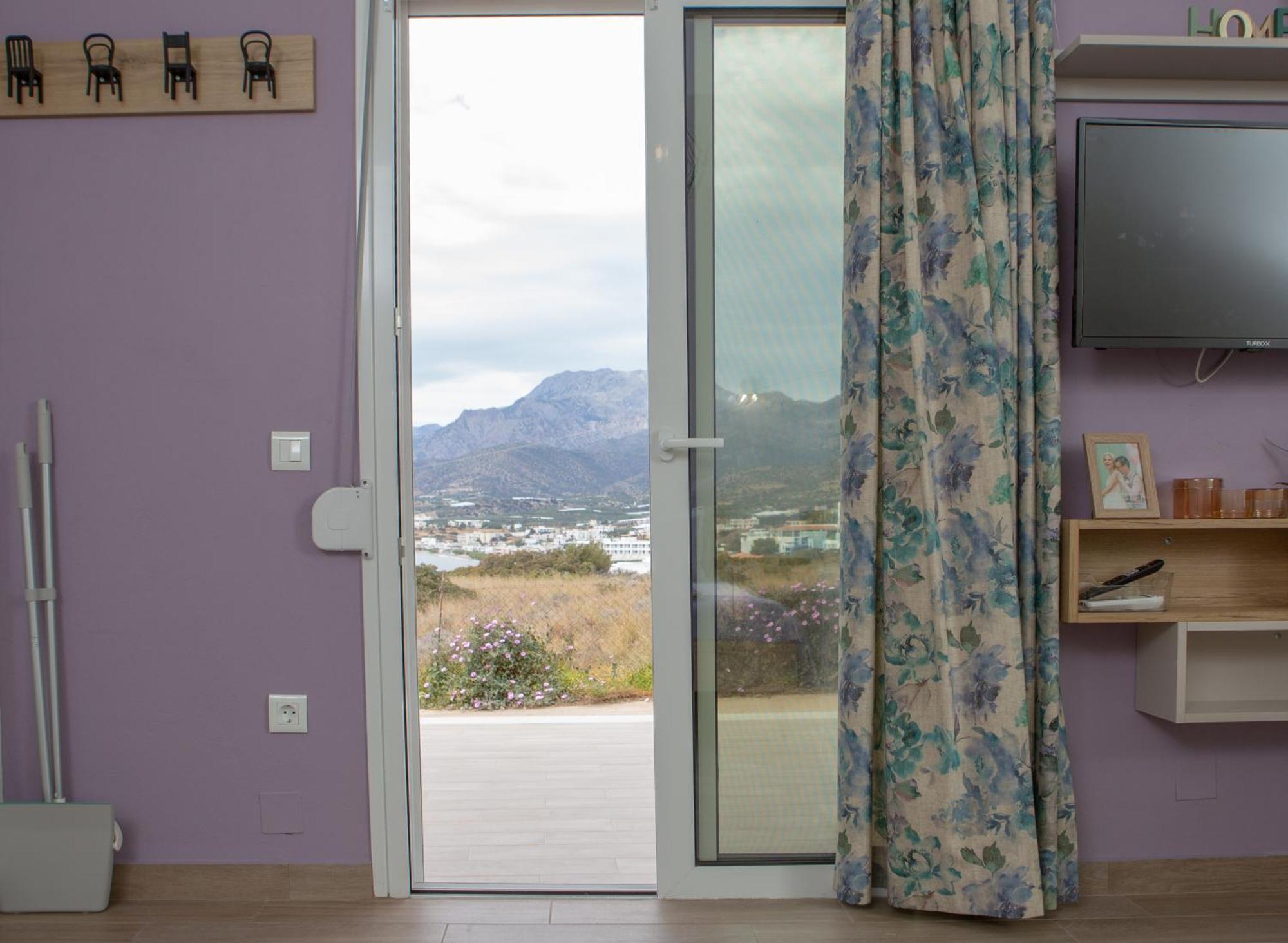 Studio Athena With Panoramic View Of Makrygialos Pilalímata Exteriér fotografie